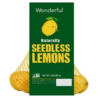 Fresh Seedless Lemons, 2 lb bag