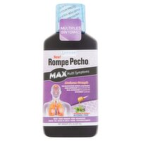 Efficient Rompe Pecho Max Multi Symptoms Maximum Strength Liquid, 8 fl oz