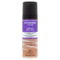 Covergirl + Olay Simply Ageless 260 Classic Tan 3-in-1 Foundation, 1 fl oz