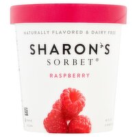 Sharon's Sorbet Raspberry Sorbet, 16 fl oz