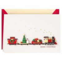 Hallmark Signature Christmas Train Card