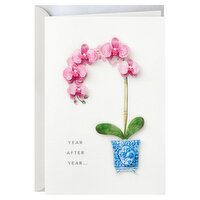 Hallmark Signature Birthday Card for Her (Orchid), 1 Each