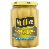 Mt. Olive Mt. Olive Kosher Dill Spears, 24 fl oz, 24 Fluid ounce 