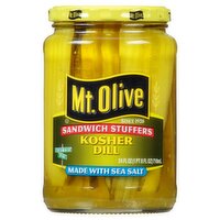 Mt. Olive Sandwich Stuffers Kosher Dill, 24 fl oz