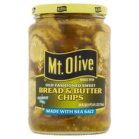 Mt. Olive Old-Fashioned Sweet Bread & Butter Chips, 24 fl oz, 24 Fluid ounce