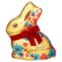 Lindt Gold Bunny Milk Chocolate Floral Edition, 3.5 oz