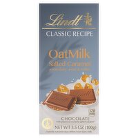 Lindt Classic Recipe OatMilk Salted Caramel Chocolate, 3.5 oz