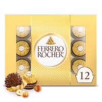 Ferrero Rocher Fine Hazelnut Chocolates, 5.3 oz