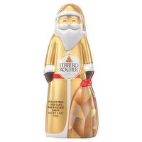 Ferrero Rocher Hollow Milk Chocolate and Hazelnut Santa, 2.4 oz