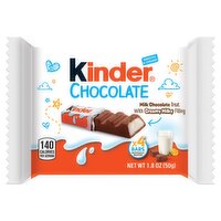 Kinder Milk Chocolate Treat with Creamy Milky Filling, 4 count, 1.8 oz