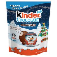 Kinder Snowmen Milk Chocolate with Creamy Milky Filling, 4.3 oz