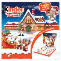 Kinder Countdown Calendar Assorted Chocolate, 4.4 oz