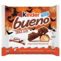 Kinder Bueno Crispy Creamy Chocolate Bar Snack Size, 6.8 oz