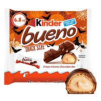 Kinder Bueno Crispy Creamy Chocolate Bar Snack Size, 6.8 oz