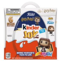 Kinder Joy Harry Potter Funko Pop! Wafer Bites Treat + Toy, .7 oz, 6 count