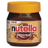 Ferrero Nutella Peanut Spread with Cocoa, 13 oz