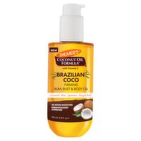 Palmer's Coconut Oil Formula Brazilian Coco Firming Bum, Bust & Body Oil, 6.5 fl oz.