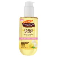 Palmer's Cocoa Butter Formula Lemon Sorbet Brightening Body Oil, 6.5 fl oz