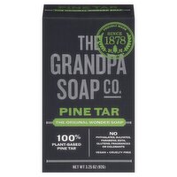 The Grandpa Soap Co. Pine Tar The Original Wonder Soap, 3.25 oz