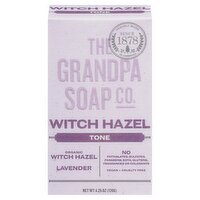 The Grandpa Soap Co. Witch Hazel Tone Bar Soap, 4.25 oz