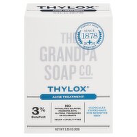 The Grandpa Soap Co. Thylox Acne Treatment Bar Soap, 3.25 oz