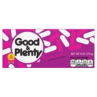 Good & Plenty Licorice Candy, 6 oz, 6 Ounce