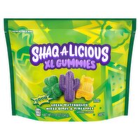Shaqalicious Sour Xl Gummies Candy, 11.8 oz