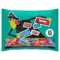 JOLLY RANCHER and TWIZZLERS Assorted Fruit Flavored Halloween Candy Bag, 16.01 oz