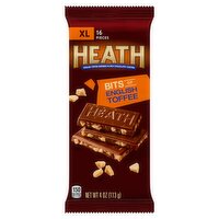 Heath English Toffee Enrobed in Rich Chocolatey Coating, XL, 16 count, 4 oz