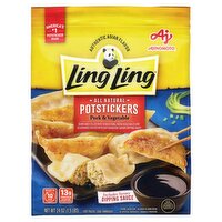 Ajinomoto Ling Ling Asian Kitchen All Natural Potstickers, 24 oz, 24 Ounce