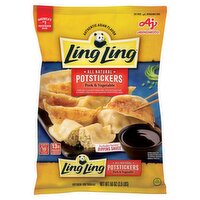 Ajinomoto Ling Ling Pork & Vegetable Potstickers, 56 oz