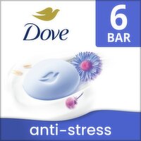 Dove Anti-Stress Beauty Bars, 3.75 oz, 6 count
