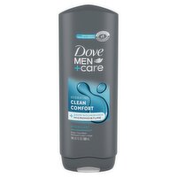 Dove Men+Care Hydrating Clean Comfort Body + Face Wash, 18 fl oz