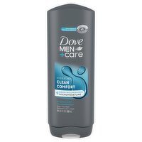 Dove Men+Care Clean Comfort Body + Face Wash, 18 fl oz, 18 Ounce