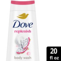 Dove Replenish Dragon Fruit + Coconut Cream Body Wash, 20 fl oz, 20 Fluid ounce