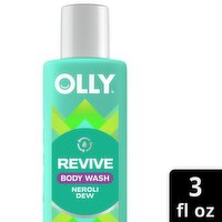 Olly Refreshing Neroli Dew Revive Mood + Skin Body Wash, 3 fl oz