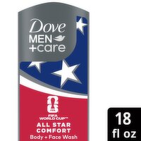 Dove Men+Care Fifa All Star Comfort Body + Face Wash, 18 fl oz