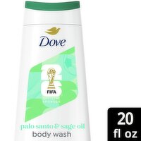 Dove Limited Edition FIFA Body Wash Palo Santo & Sage Oil 20 fl oz