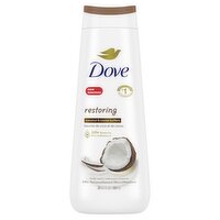 Dove Restoring Coconut & Cocoa Butters Body Wash, 22 fl oz, 22 Fluid ounce