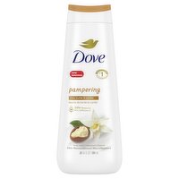 Dove Pampering Shea Butter & Vanilla Body Wash, 20 fl oz, 22 Fluid ounce