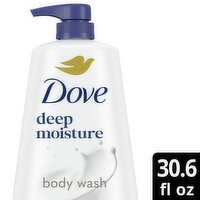 Dove Dove Deep Moisture Body Wash, 30.6 fl oz, 34 Fluid ounce 