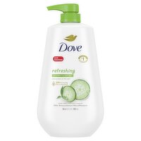 Dove Refreshing Cucumber & Green Tea Body Wash, 30.6 fl oz, 34 Fluid ounce