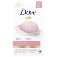 Dove Beauty Bar Pink 22.50 oz, 6 Bars