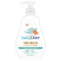 Baby Dove Sensitive Skin Care Hypoallergenic Lotion, 13 fl oz, 13 Ounce