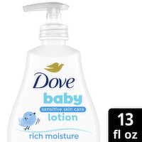 Dove Sensitive Skin Care Rich Moisture Baby Lotion, 13 fl oz, 13 Fluid ounce