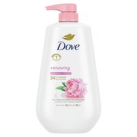 Dove Renewing Peony & Rose Body Wash, 30.6 fl oz, 30.6 Fluid ounce