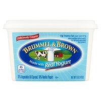 Brummel & Brown Vegetable Oil Spread with Yogurt, 15 oz