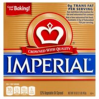 Imperial 53% Vegetable Oil Spread, 16 oz, 16 Ounce