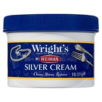 Weiman Wright's Silver Cream, 8 oz