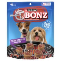 Purina T Bonz Filet Mignon Flavor Steak-Shaped Dog Treats, 4 oz